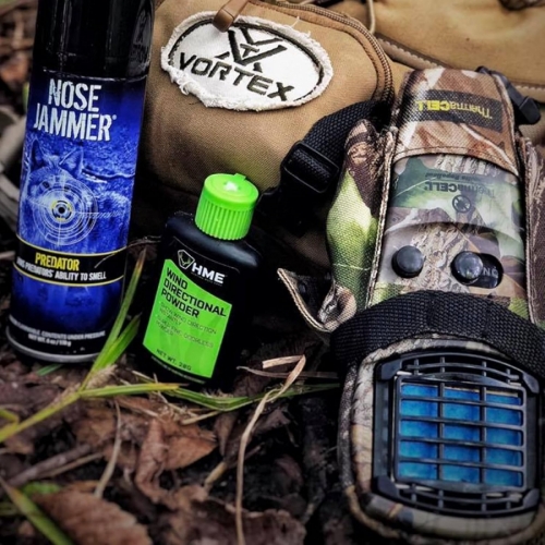 HME Wind Indicator Portable Pocket Size Lightweight Convenient Simple to Use Wind Direction Detection Powder - 28 Grams Capacity  - Photo 2